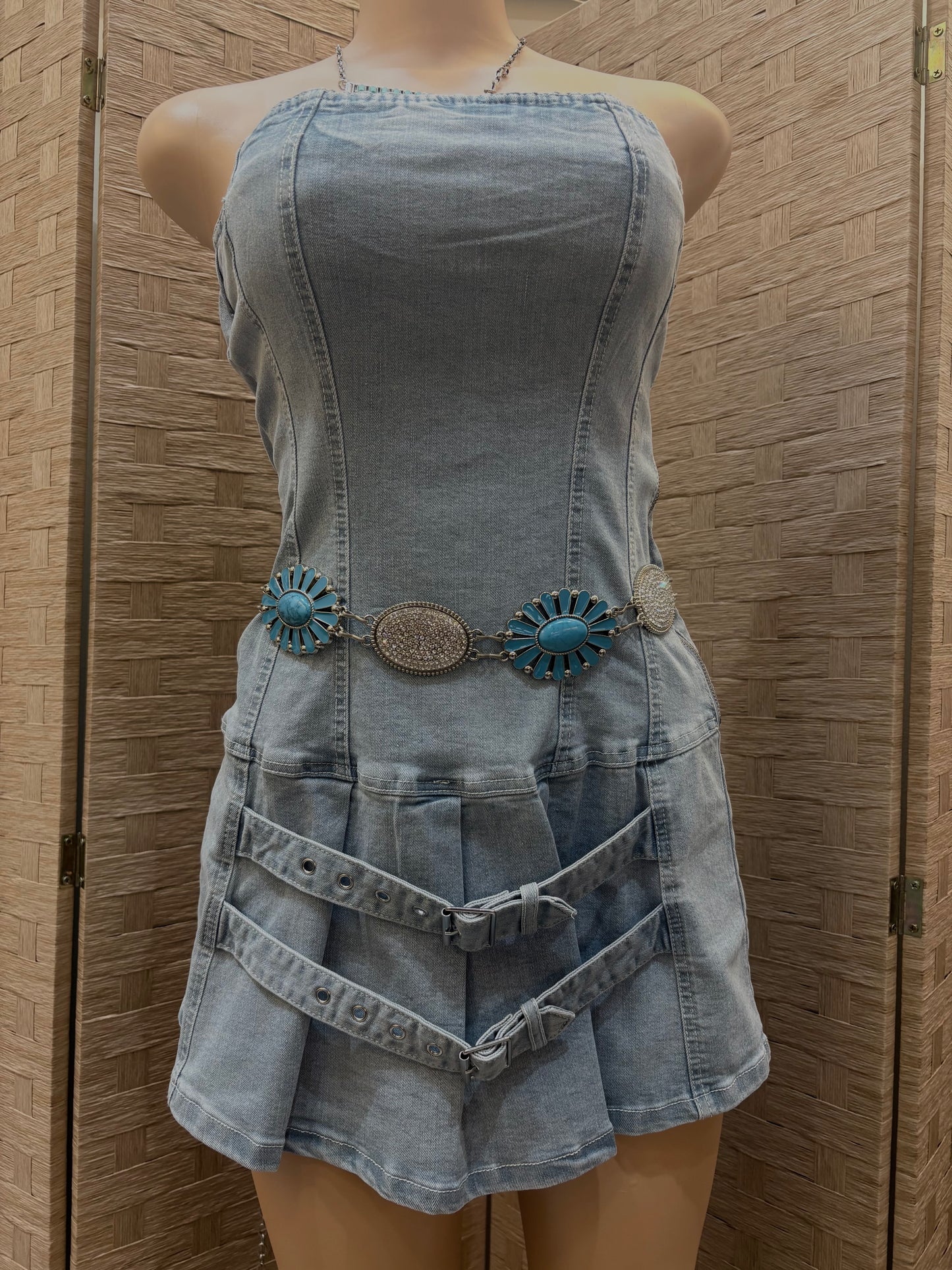 Short Jean Dress