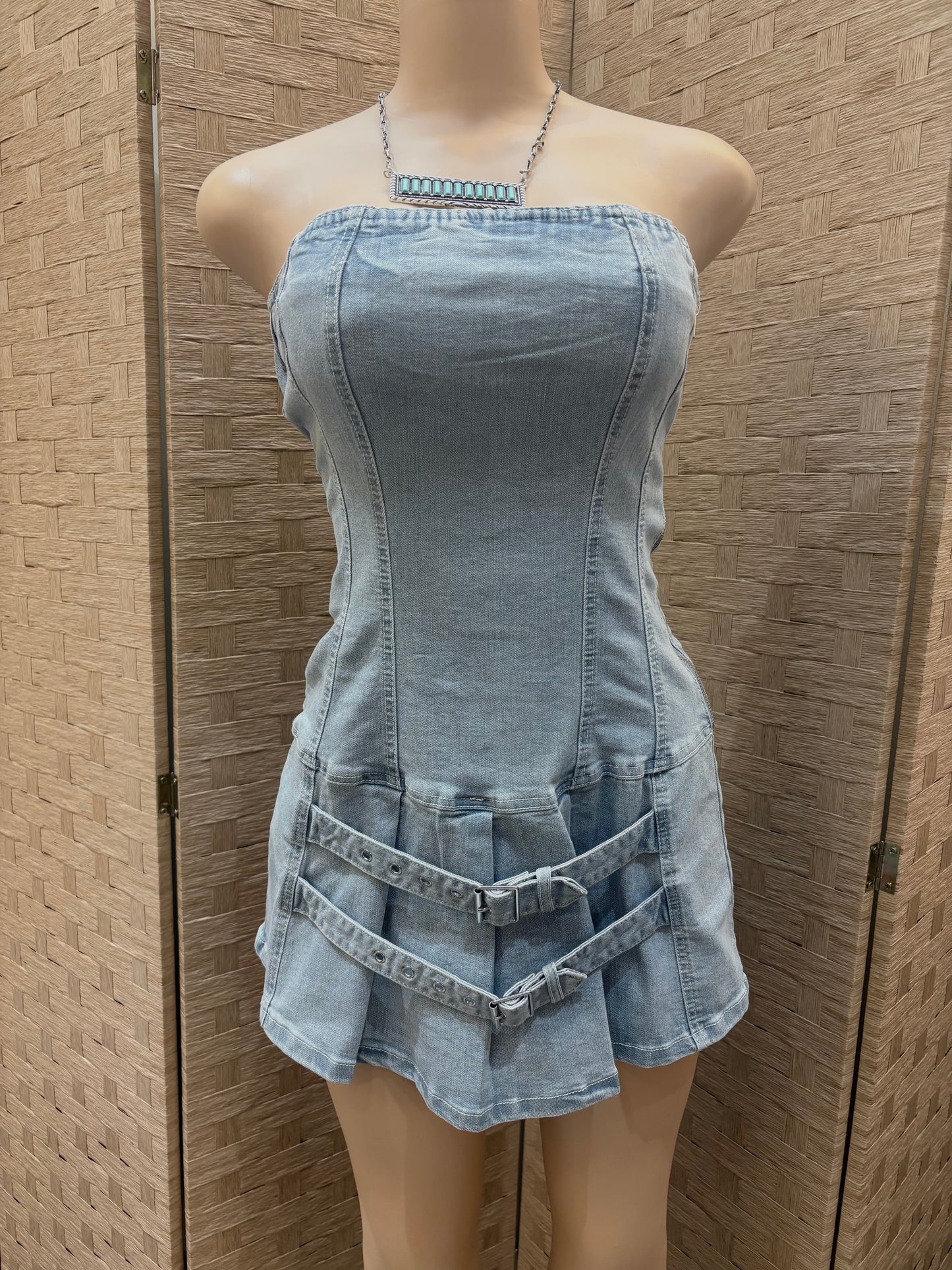 Short Jean Dress
