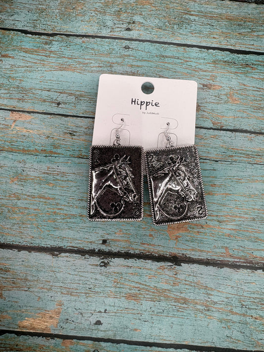 horse earrings